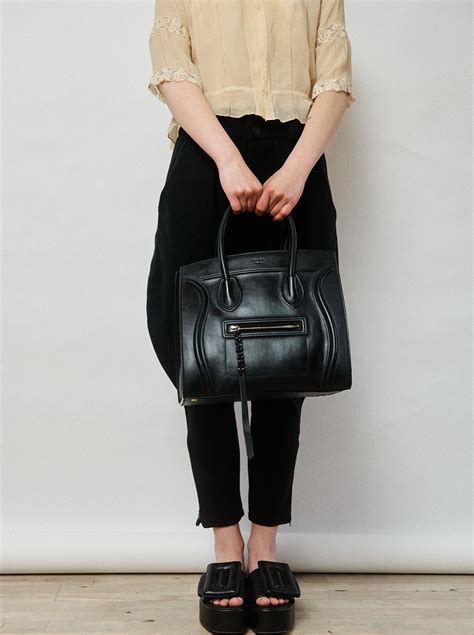 nano celine bag replica|celine nano luggage shoulder bag.